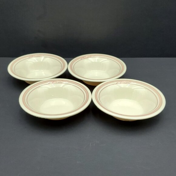 Corning Comcor Tableware Cumulus Dessert Fruit Bowls Rim Berry Sauce Bowls - Picture 1 of 9